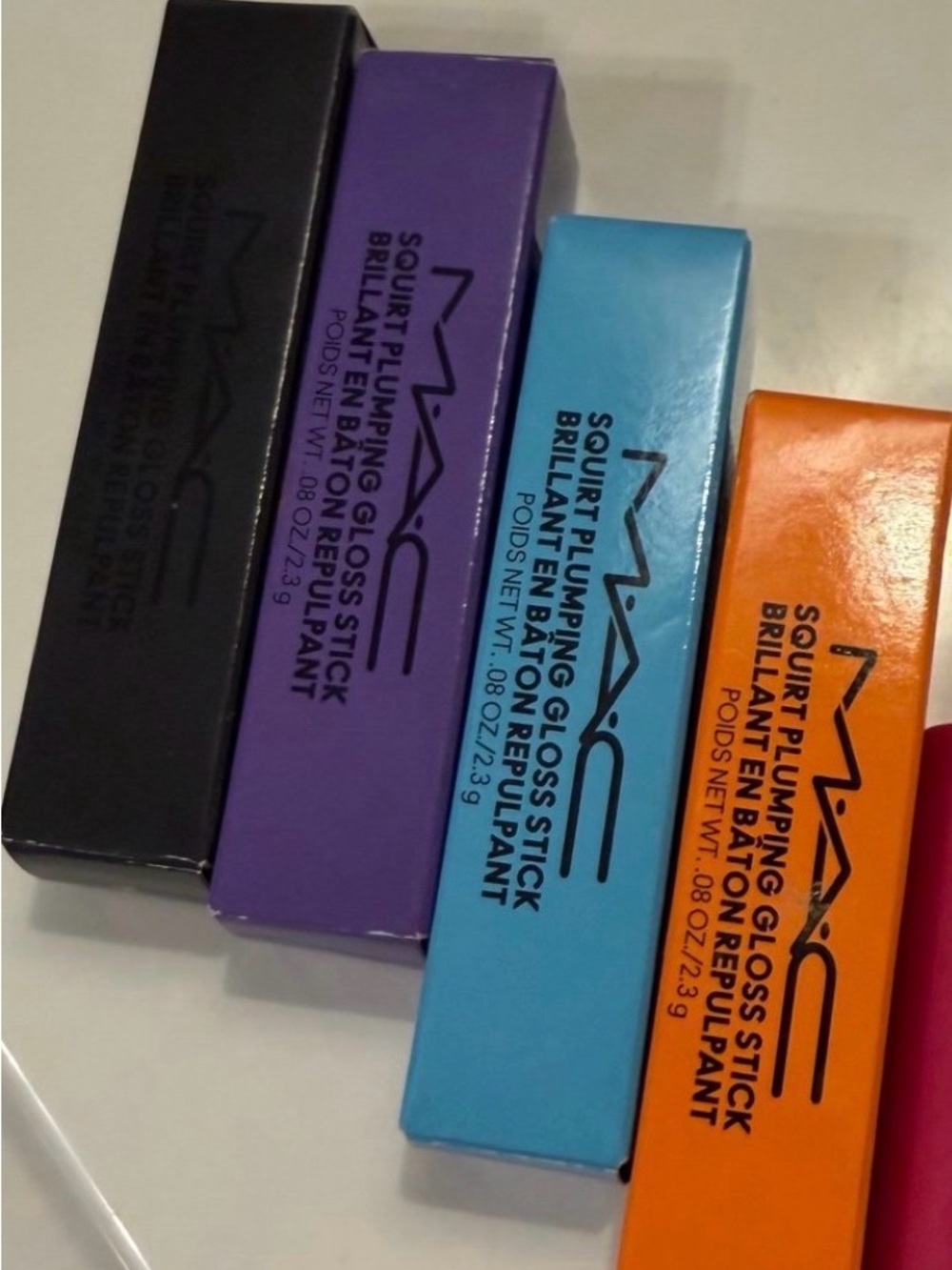 MAC Squirt Plumping Gloss Stick Lot - Assorted Colors